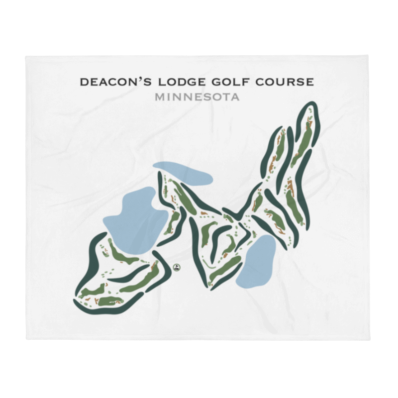 Deacon's Lodge Golf Course, Minnesota - Printed Golf Courses