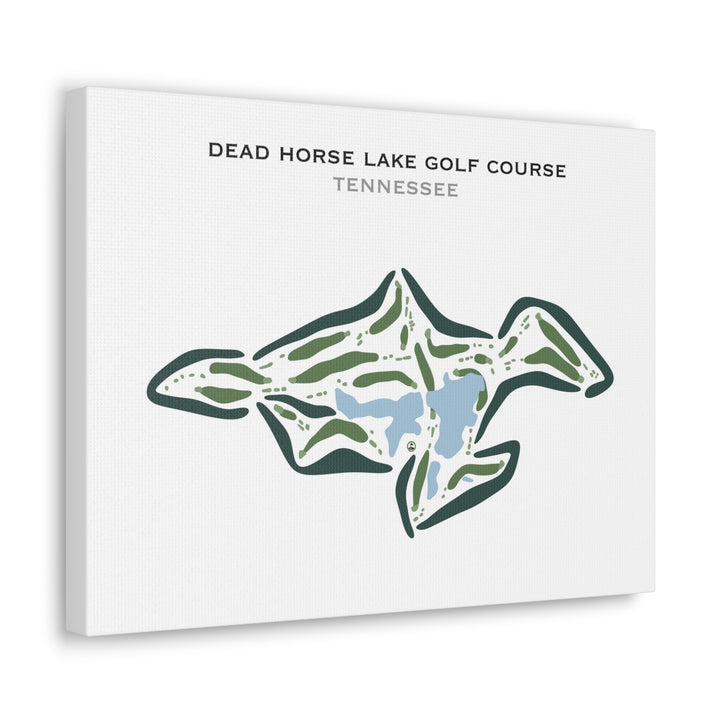 Dead Horse Lake Golf Course, Tennessee - Printed Golf Courses