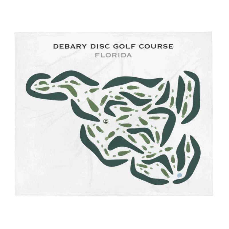Debary Disc Golf Course, Florida - Printed Golf Courses