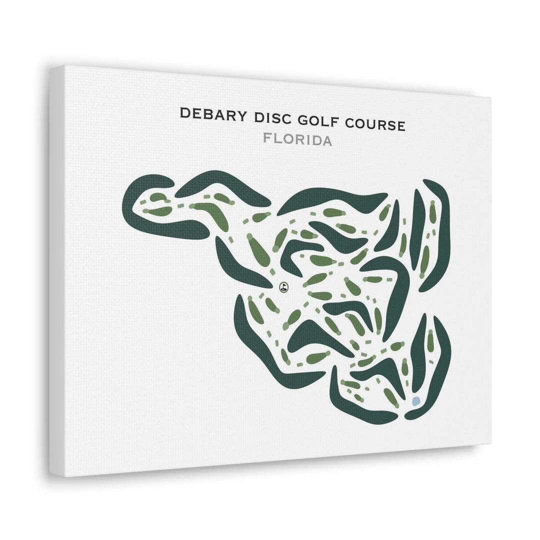 Debary Disc Golf Course, Florida - Printed Golf Courses