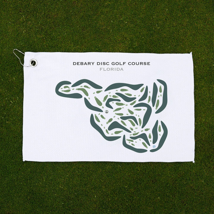 Debary Disc Golf Course, Florida - Printed Golf Courses