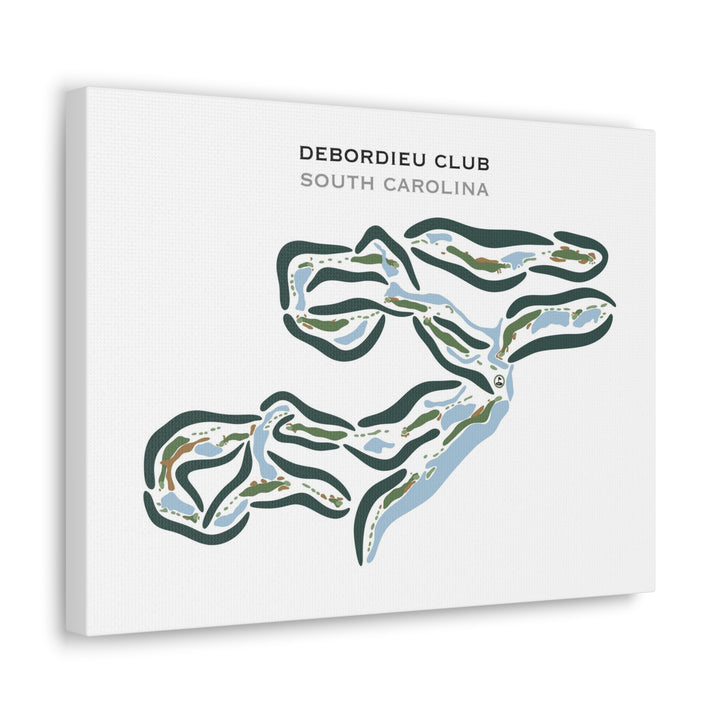 DeBordieu Club, South Carolina - Printed Golf Courses