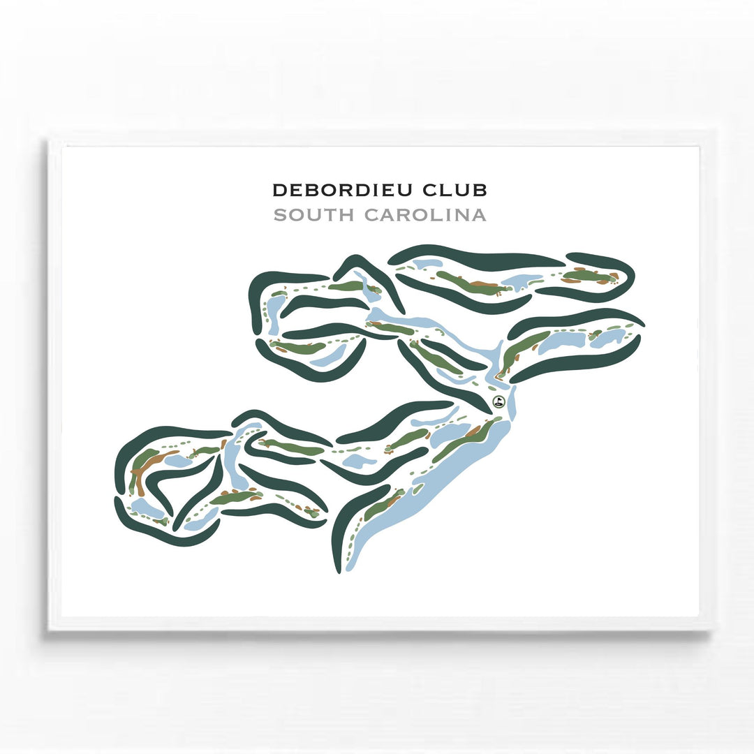 DeBordieu Club, South Carolina - Printed Golf Courses