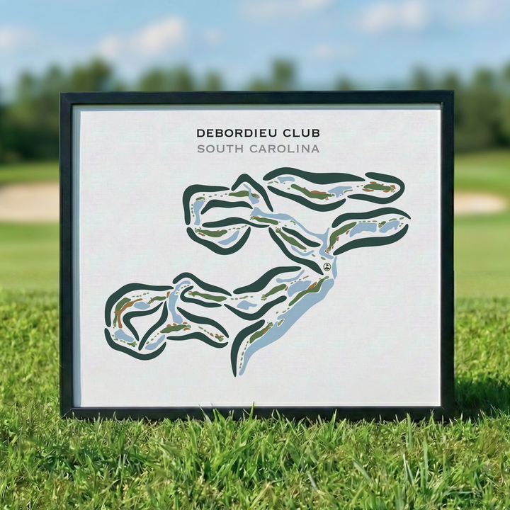 DeBordieu Club, South Carolina - Printed Golf Courses