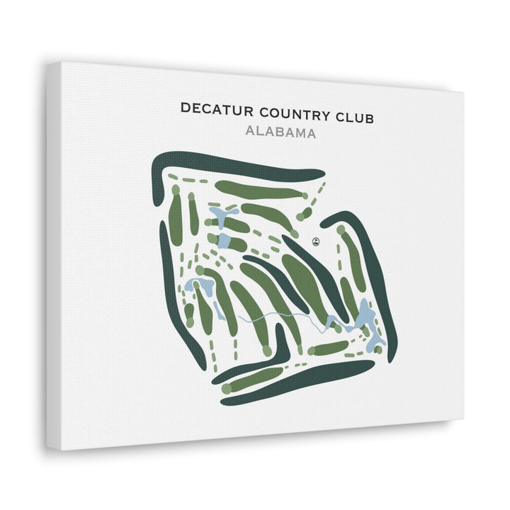 Decatur Country Club, Alabama - Printed Golf Courses