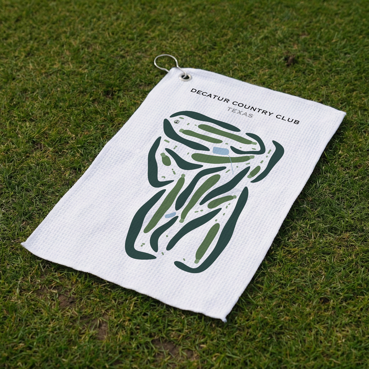 Decatur Country Club, Texas - Printed Golf Courses