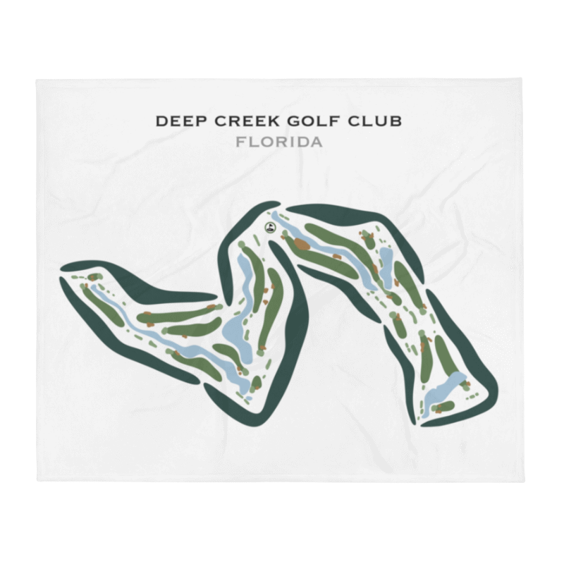 Deep Creek Golf Club, Florida - Printed Golf Courses