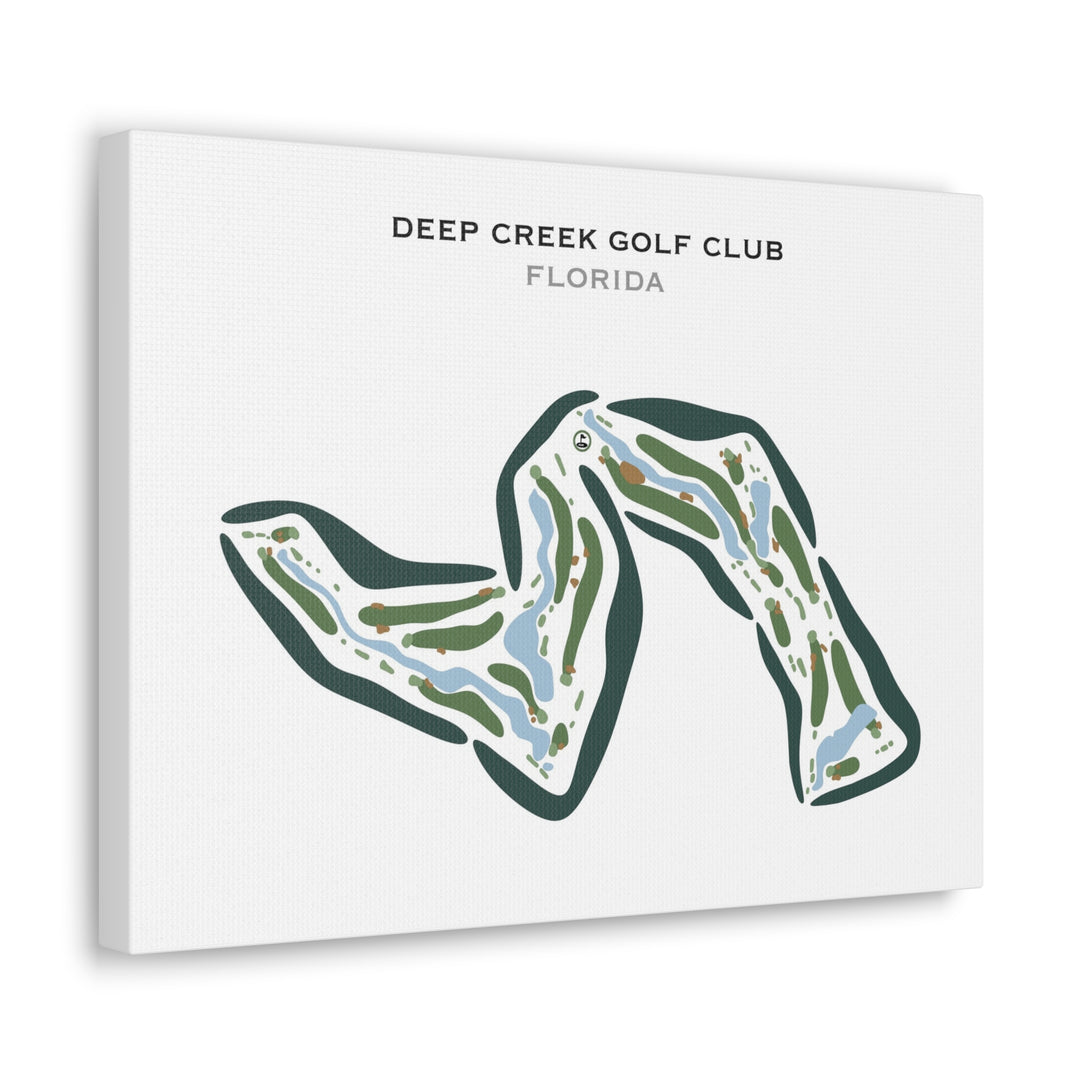 Deep Creek Golf Club, Florida - Printed Golf Courses