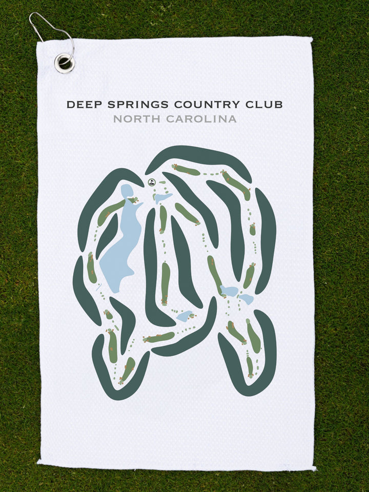 Deep Springs Country Club, North Carolina - Printed Golf Courses