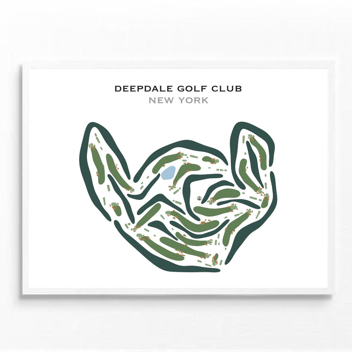 Deepdale Golf Club, New York - Printed Golf Courses