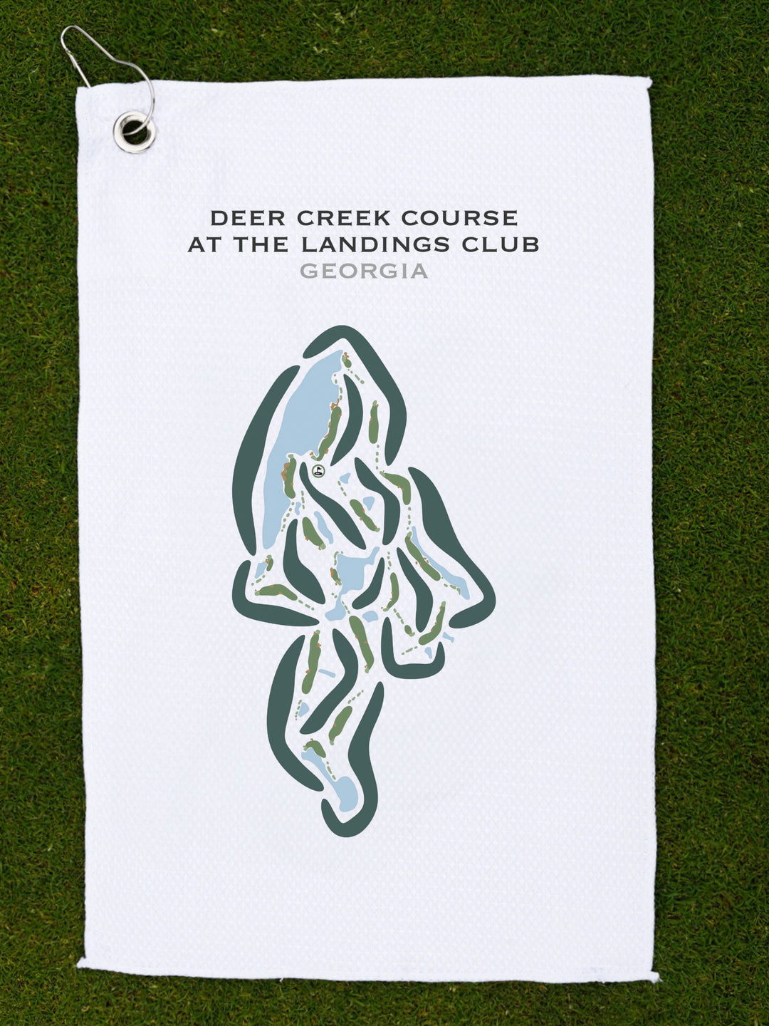 Deer Creek Course at The Landings Club, Georgia - Printed Golf Courses