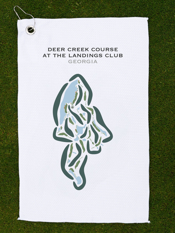 Deer Creek Course at The Landings Club, Georgia - Printed Golf Courses
