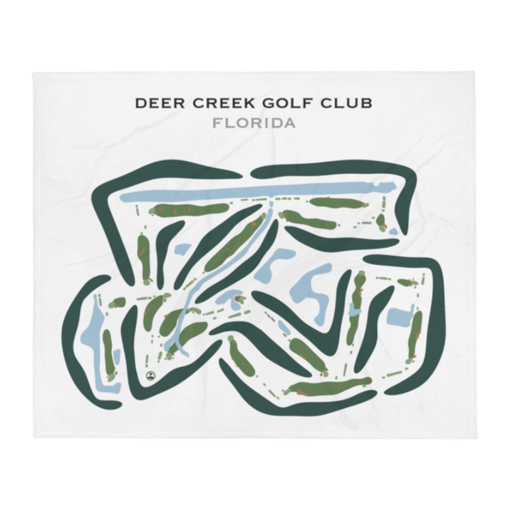 Deer Creek Golf Club, Florida - Printed Golf Courses