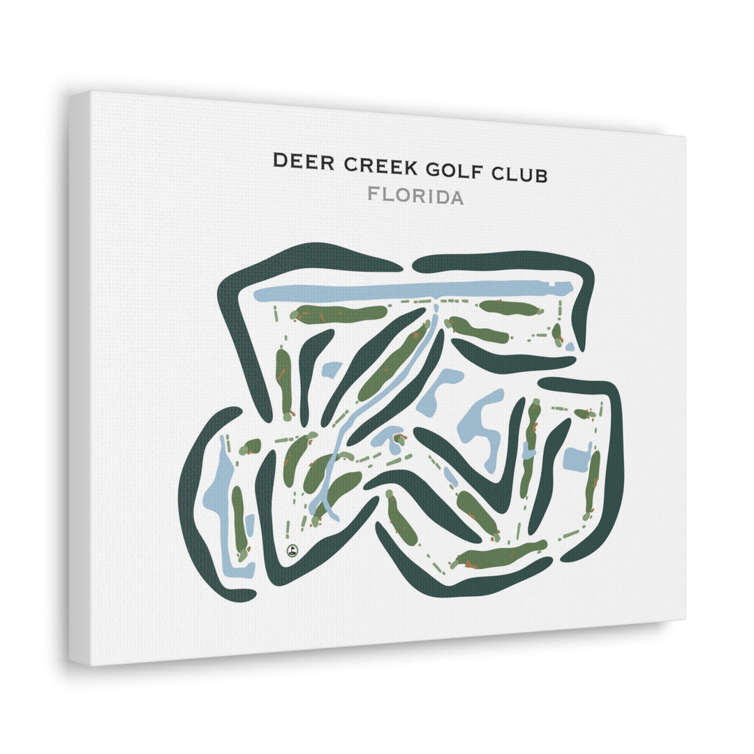 Deer Creek Golf Club, Florida - Printed Golf Courses