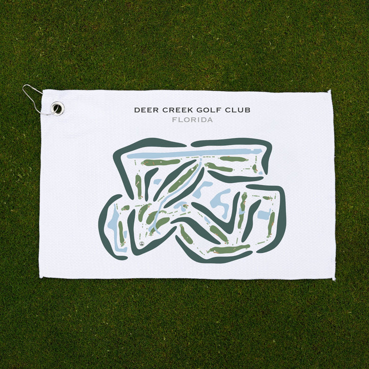 Deer Creek Golf Club, Florida - Printed Golf Courses