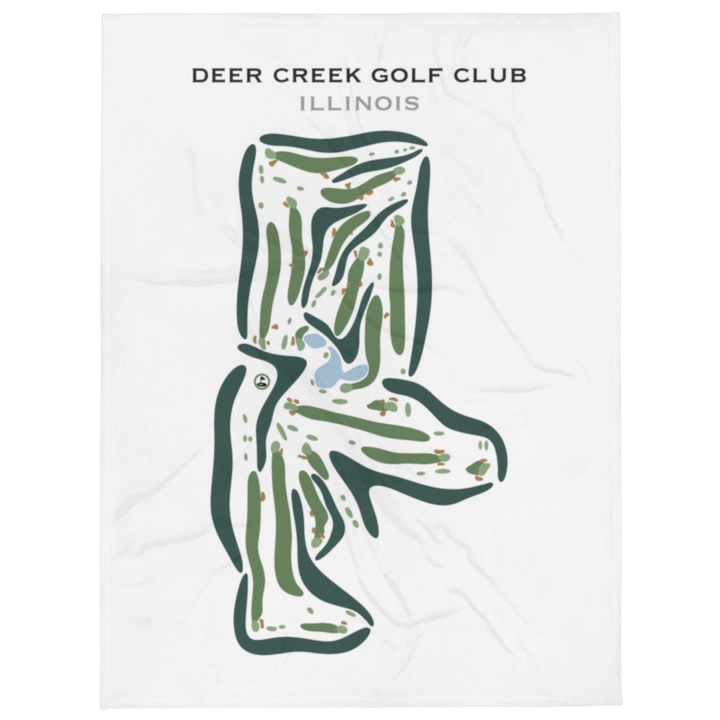 Deer Park Golf Club, Illinois - Printed Golf Courses