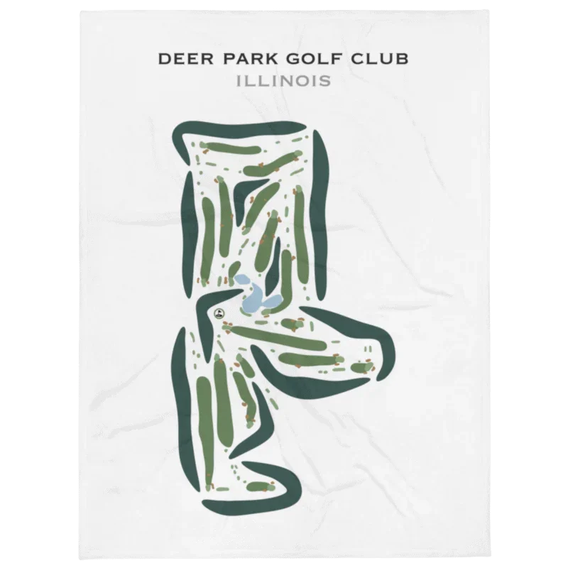 Deer Park Golf Club, Illinois - Printed Golf Courses