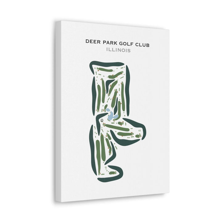 Deer Park Golf Club, Illinois - Printed Golf Courses