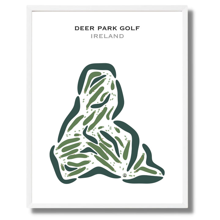 Deer Park Golf, Ireland - Printed Golf Courses