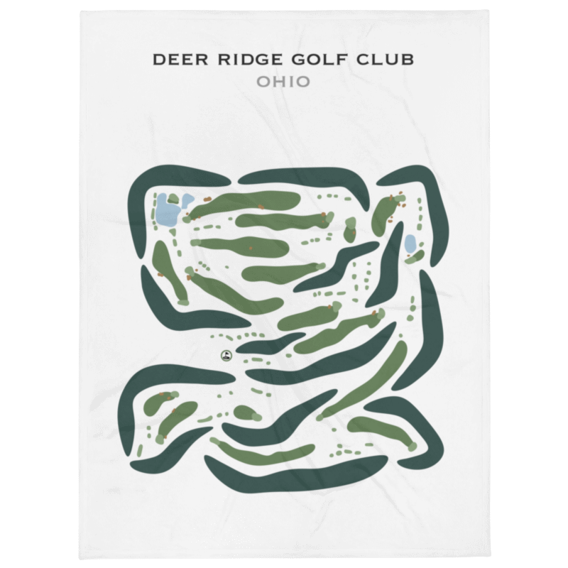 Deer Ridge Golf Club, Ohio - Printed Golf Courses