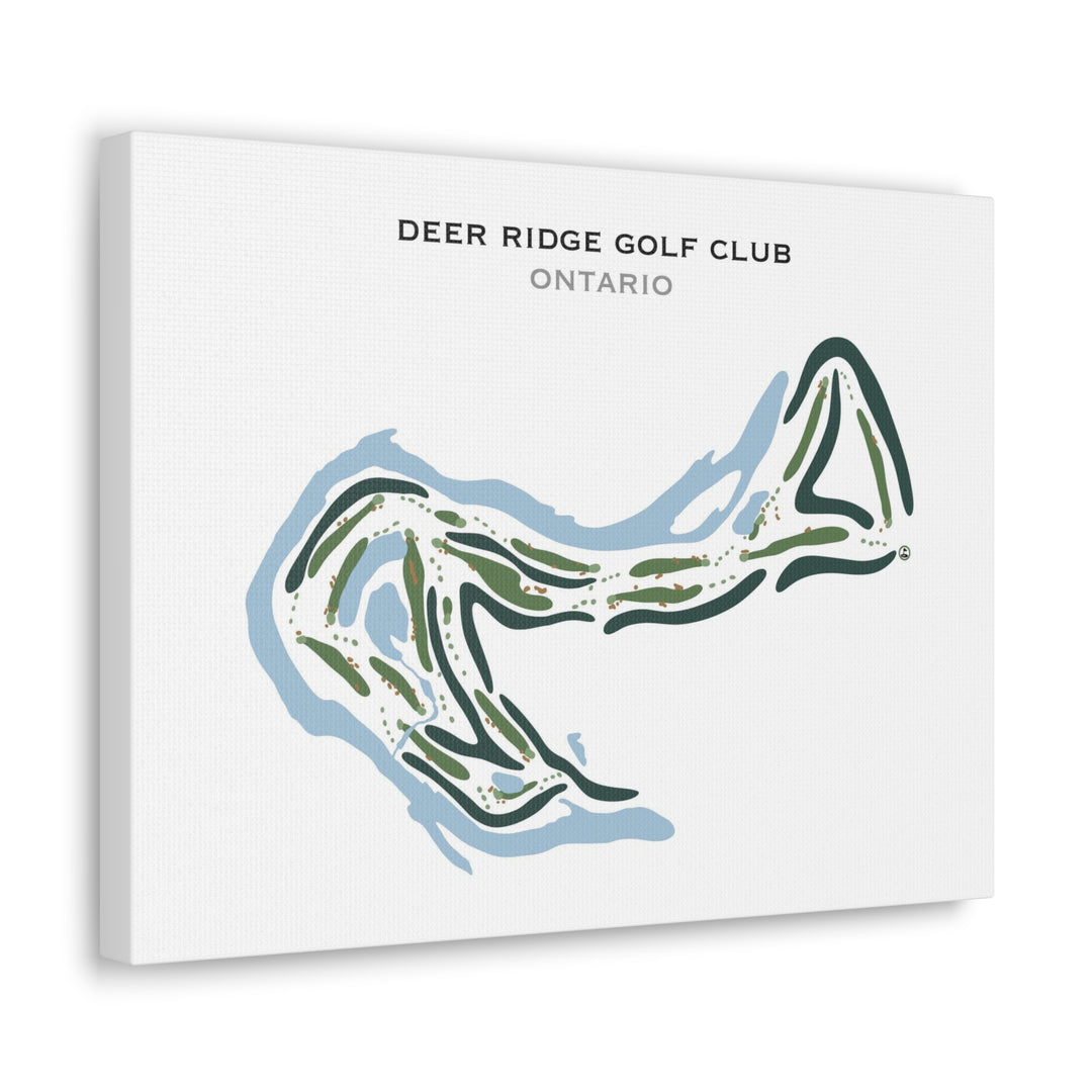 Deer Ridge Golf Club, Canada - Printed Golf Courses
