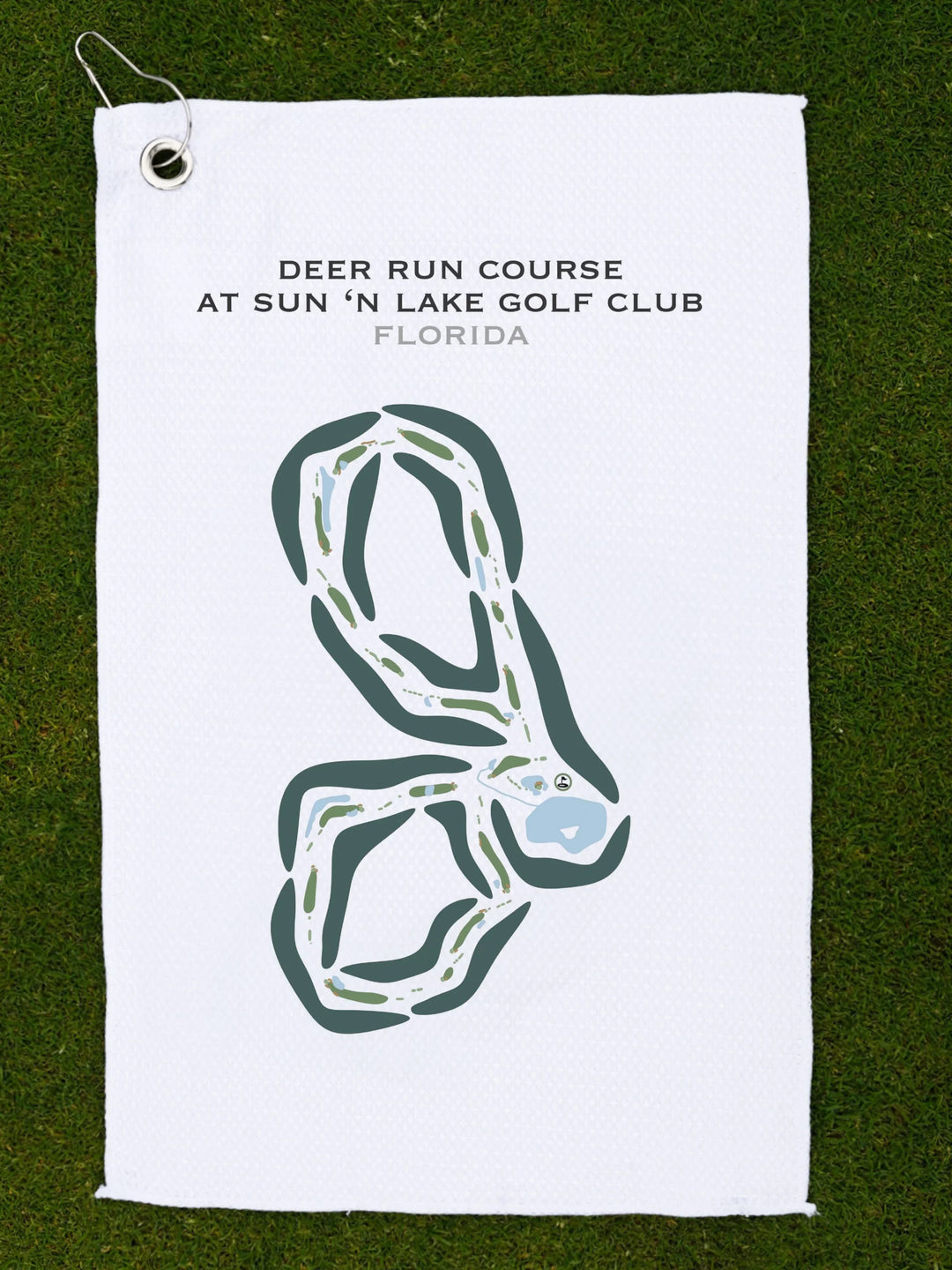 Deer Run Course at Sun 'N Lake Golf Club, Florida - Printed Golf Courses