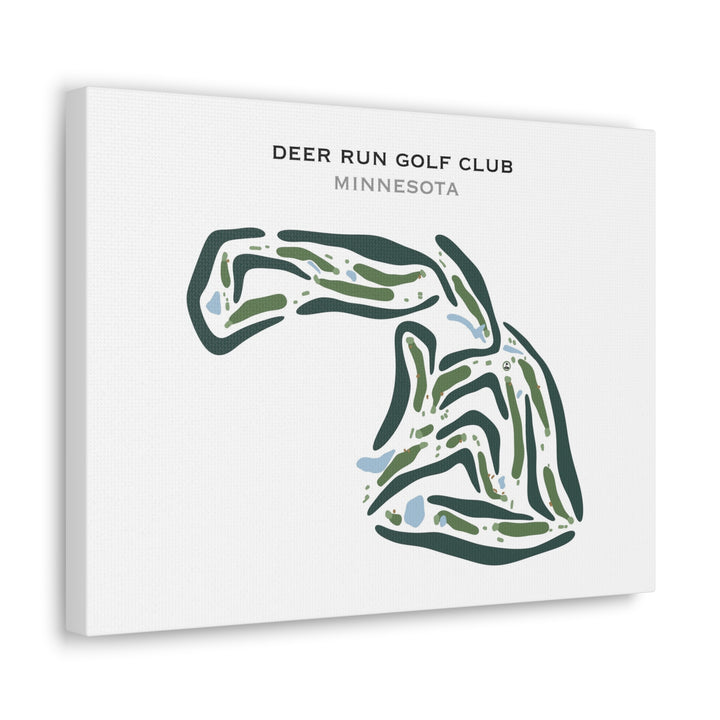 Deer Run Golf Club, Minnesota - Printed Golf Courses