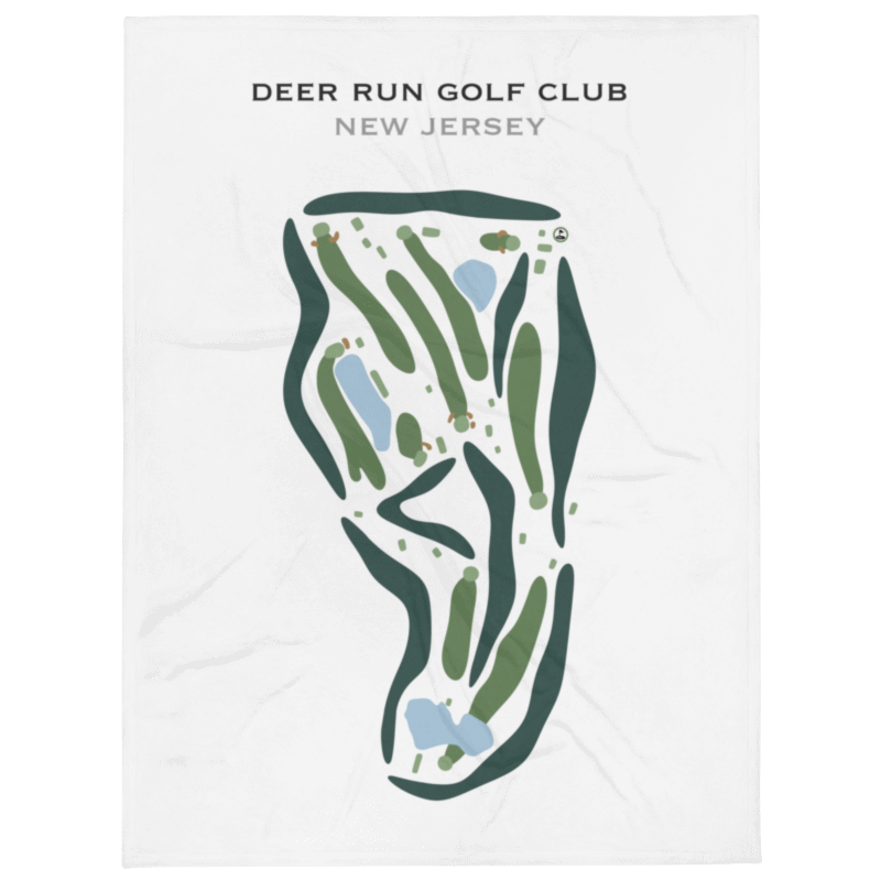 Deer Run Golf Club, New Jersey - Printed Golf Courses