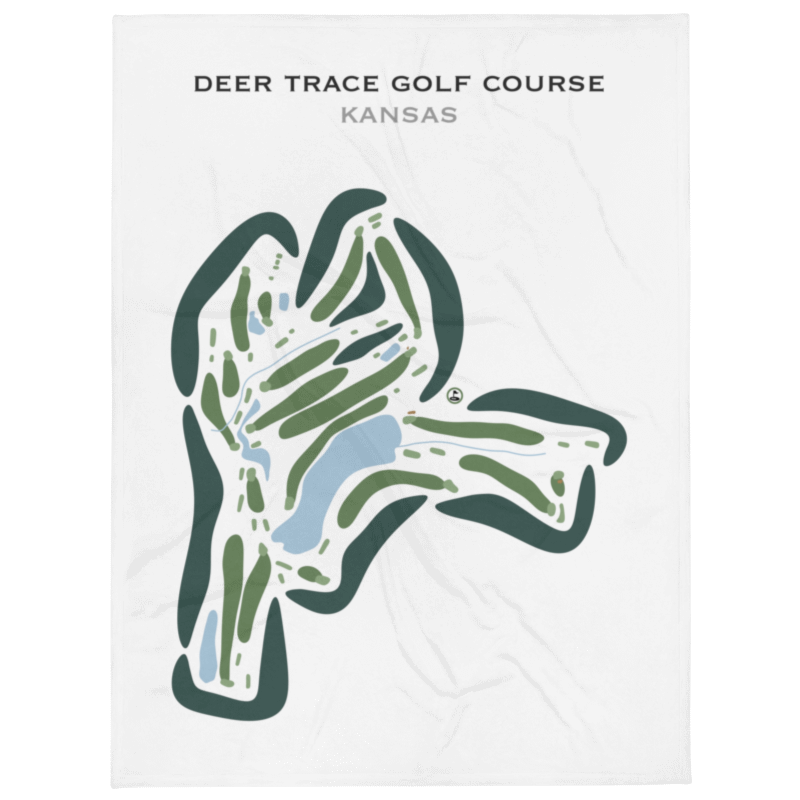 Deer Trace Golf Course, Kansas - Printed Golf Courses