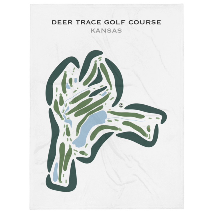 Deer Trace Golf Course, Kansas - Printed Golf Courses