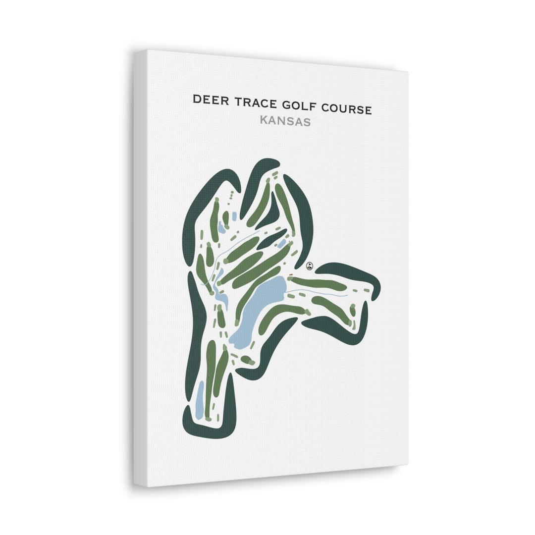 Deer Trace Golf Course, Kansas - Printed Golf Courses
