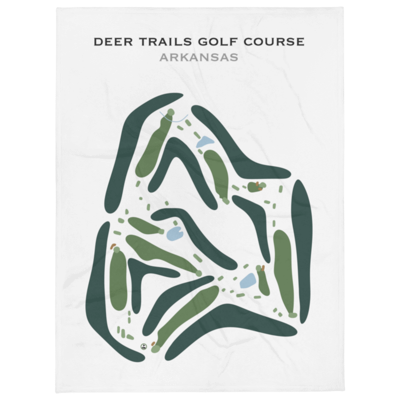 Deer Trails Golf Course, Arkansas - Printed Golf Courses