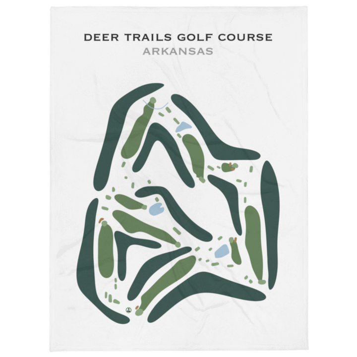 Deer Trails Golf Course, Arkansas - Printed Golf Courses