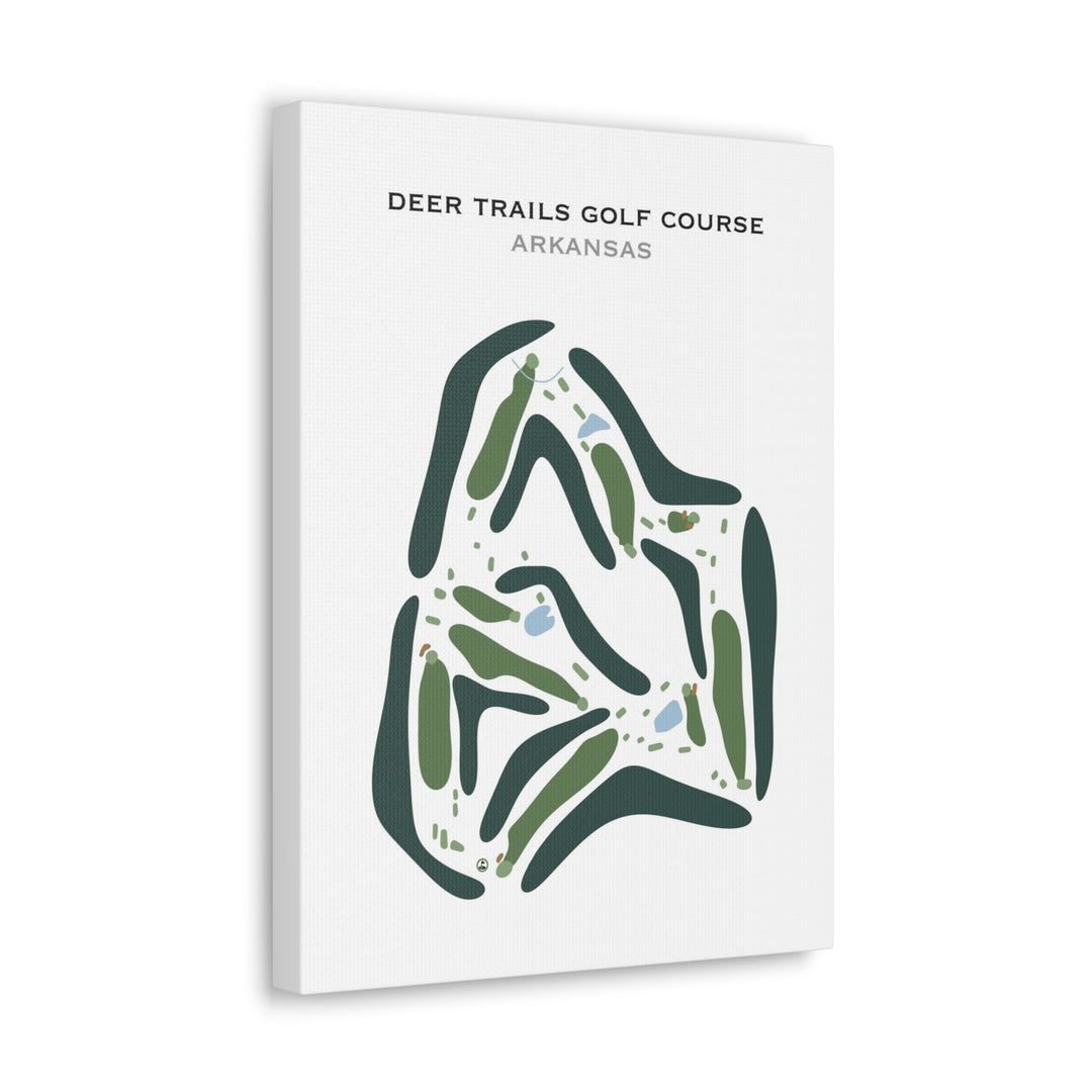 Deer Trails Golf Course, Arkansas - Printed Golf Courses