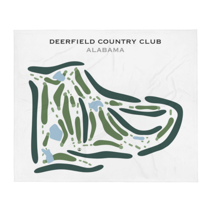 Deerfield Country Club, Alabama - Printed Golf Courses