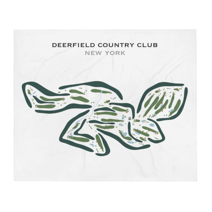 Deerfield Country Club, New York - Printed Golf Courses