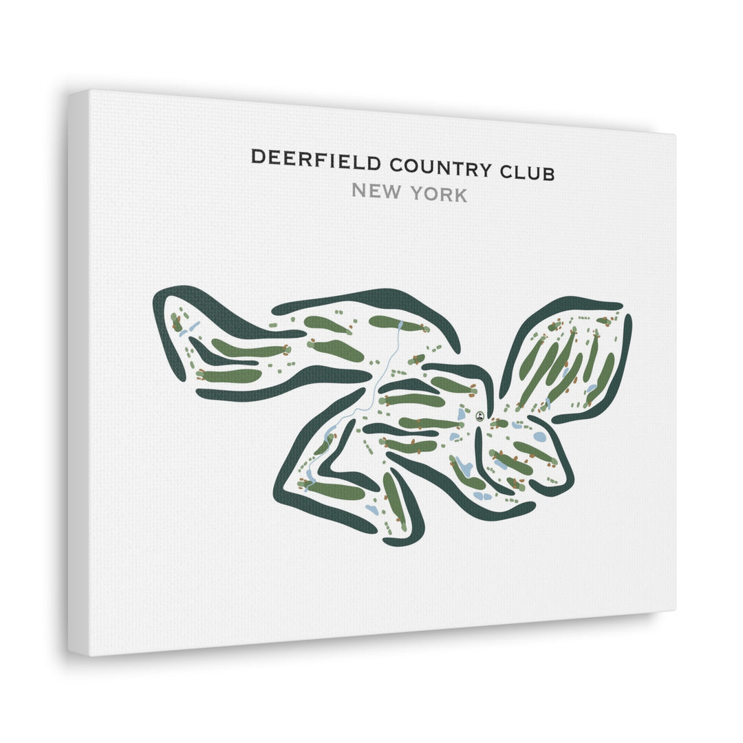 Deerfield Country Club, New York - Printed Golf Courses