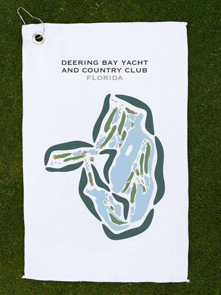 Deering Bay Yacht & Country Club, Florida - Printed Golf Courses
