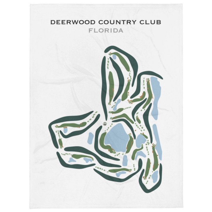 Deerwood Country Club, Florida - Printed Golf Courses