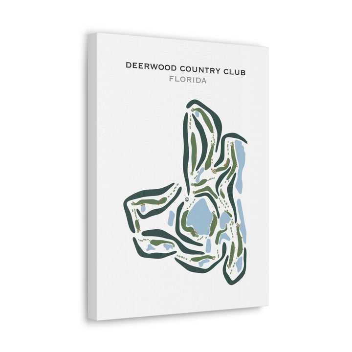 Deerwood Country Club, Florida - Printed Golf Courses