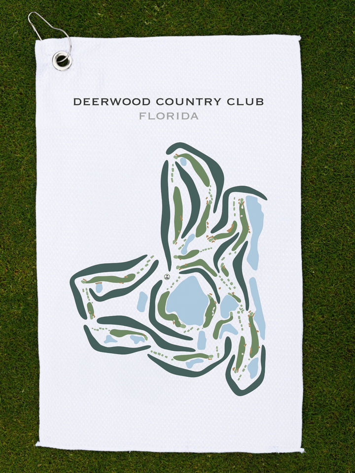 Deerwood Country Club, Florida - Printed Golf Courses