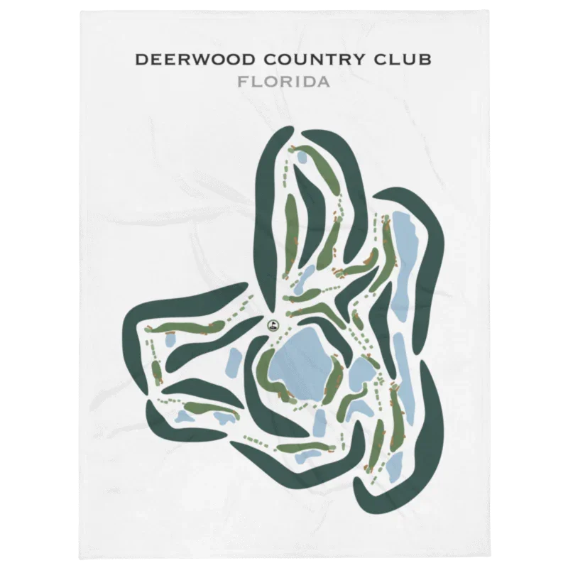 Deerwood Country Club, Florida - Printed Golf Courses