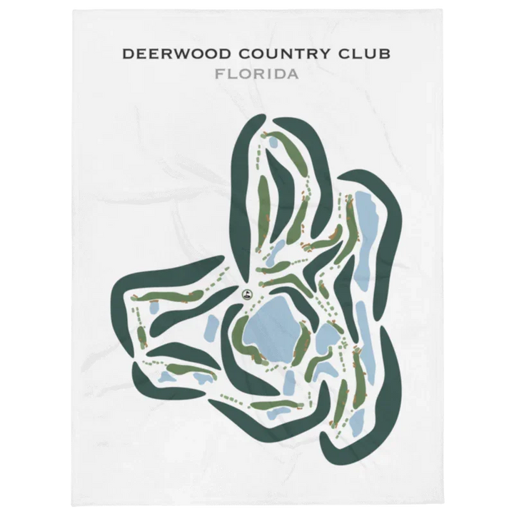 Deerwood Country Club, Florida - Printed Golf Courses