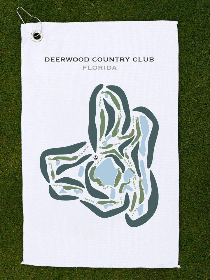 Deerwood Country Club, Florida - Printed Golf Courses