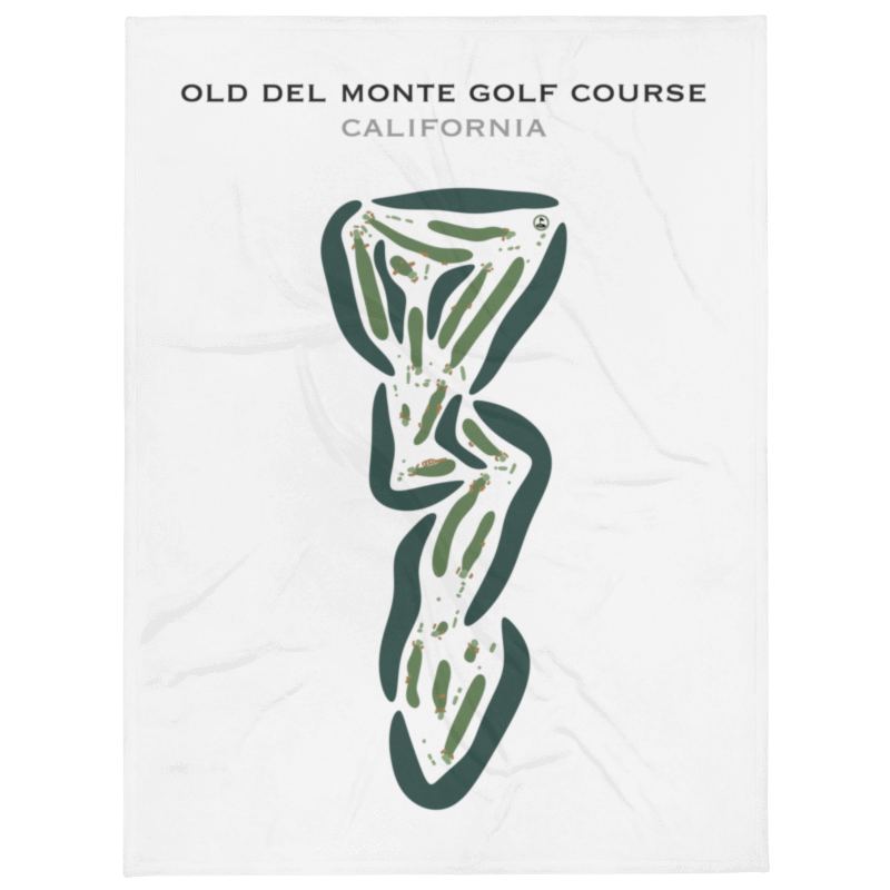 Old Del Monte Golf Course, California - Printed Golf Courses