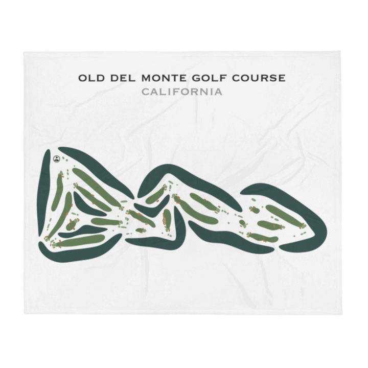 Old Del Monte Golf Course, California - Printed Golf Courses