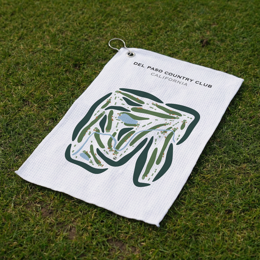 Del Paso Country Club, California - Printed Golf Courses