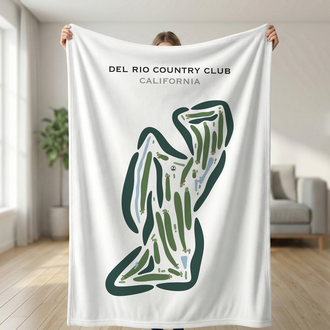 Del Rio Country Club, California - Printed Golf Courses