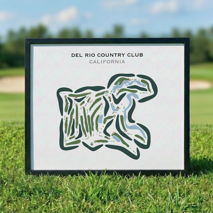 Del Rio Country Club, California - Printed Golf Courses