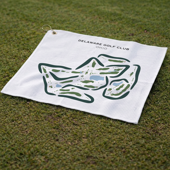 Delaware Golf Club, Ohio - Printed Golf Courses